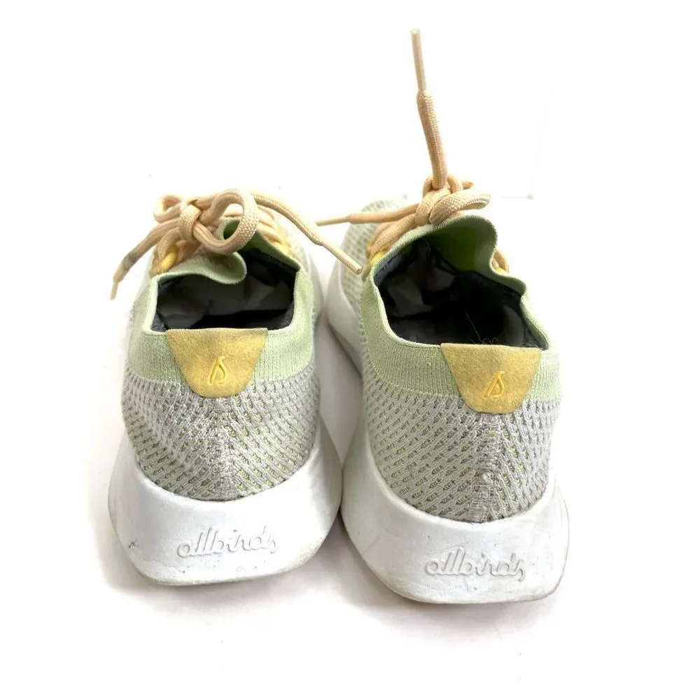 Allbirds Womens Tree Dasher Gaia (White Sole) Running Shoes Size‎ 7
